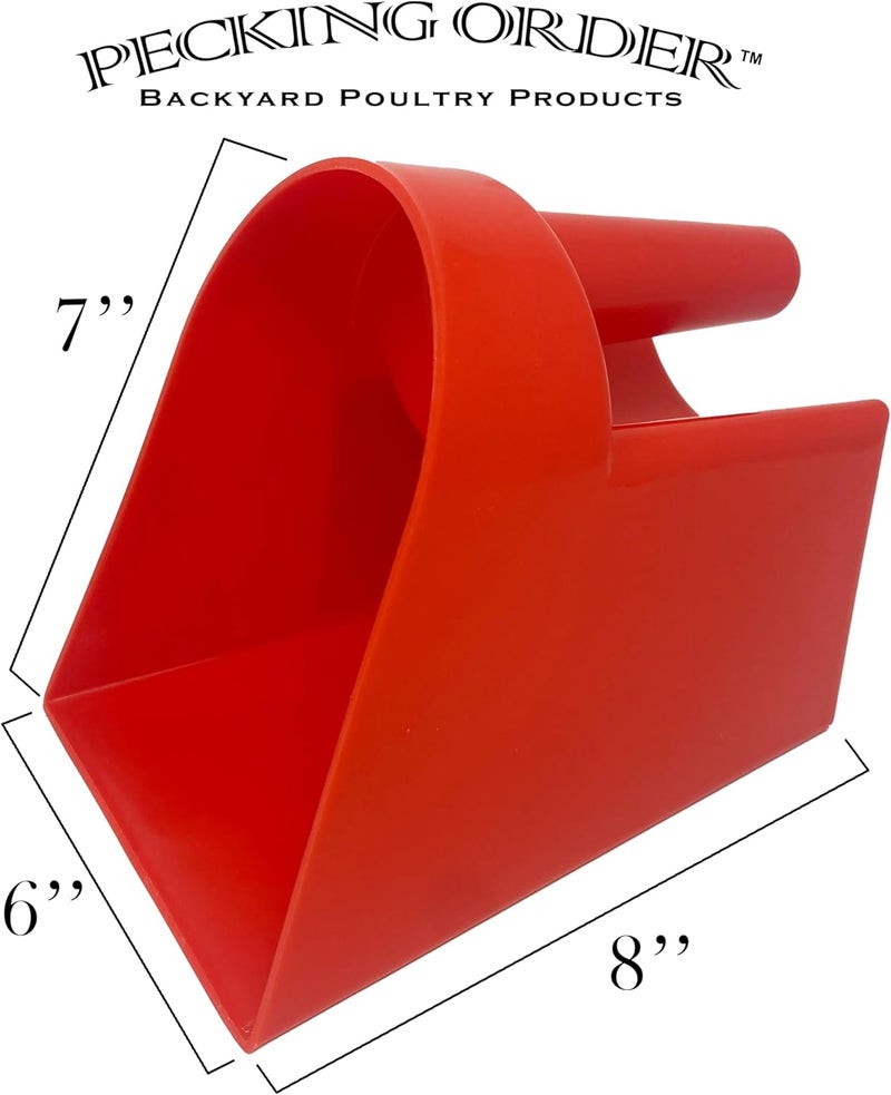 Pecking Order Store 2 Quart Feed Scoop - Image 3